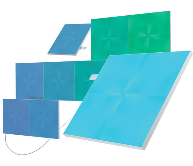 Nanoleaf Canvas Smarter Kit (9 paneli, kontroler) ISMNLC9 - 651648 - zdjęcie 2